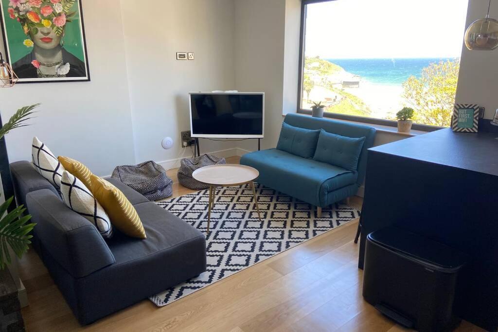 Beachside Apartment In The Centre Of Town Newquay  Bagian luar foto